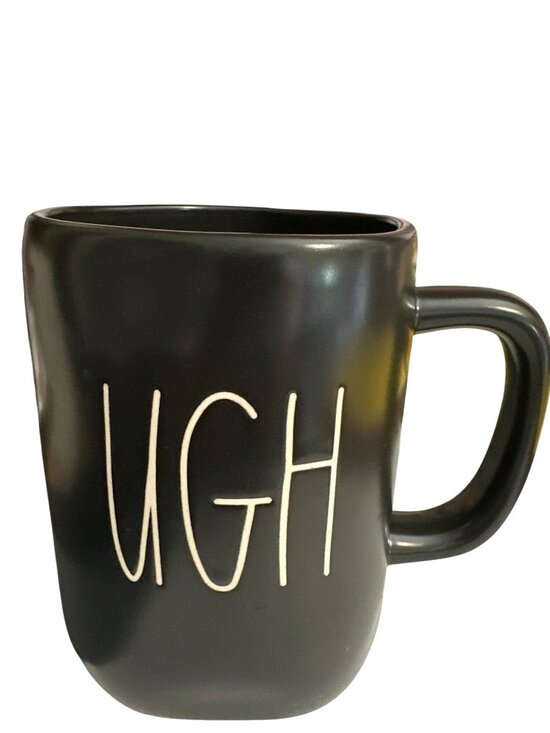 Rae Dunn Other - Rae Dunn Artisan Collection Black "UGH" Ceramic Coffee Mug 16 Oz Dishwasher Safe